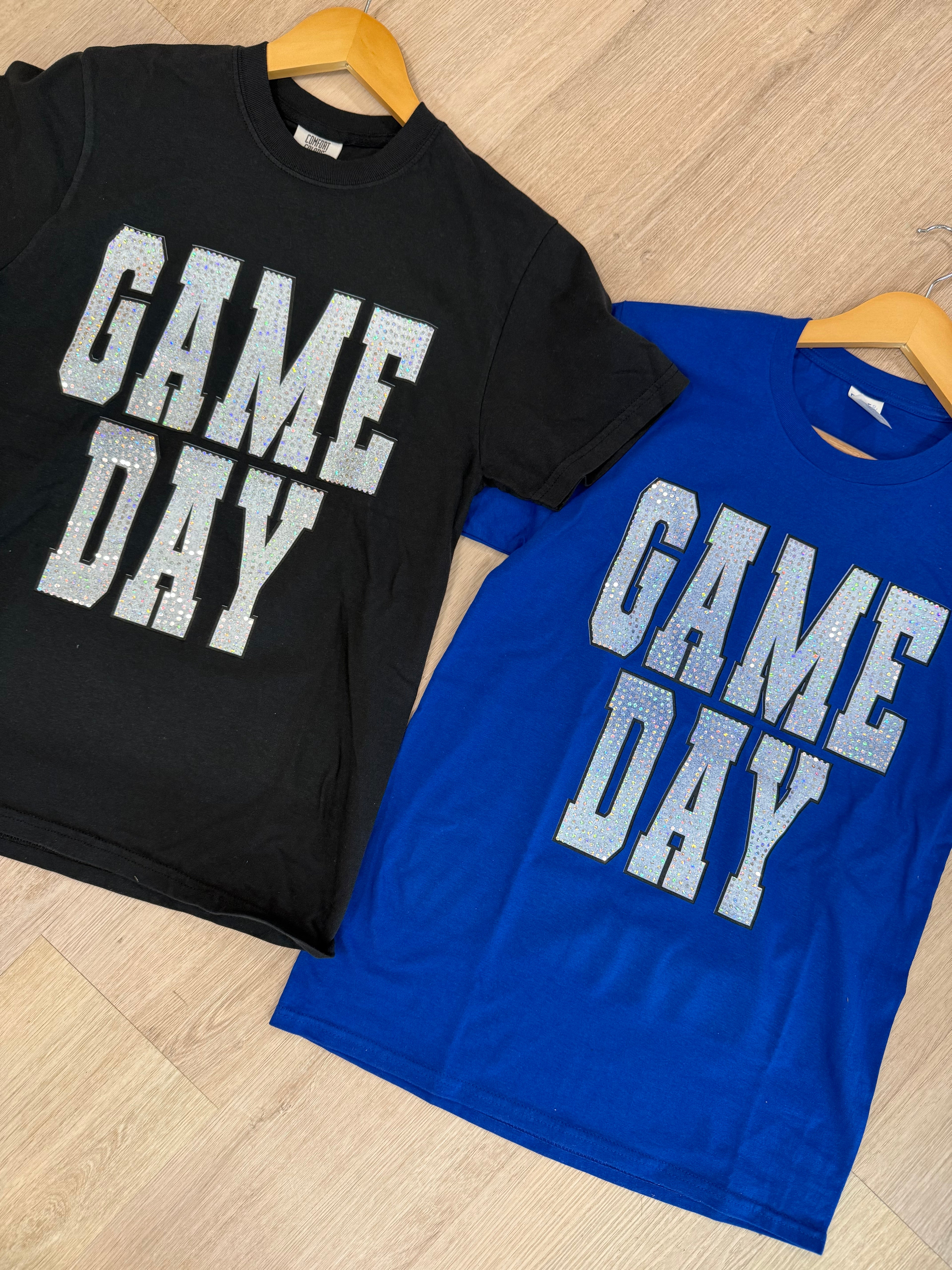 Glitter Game Day Tee