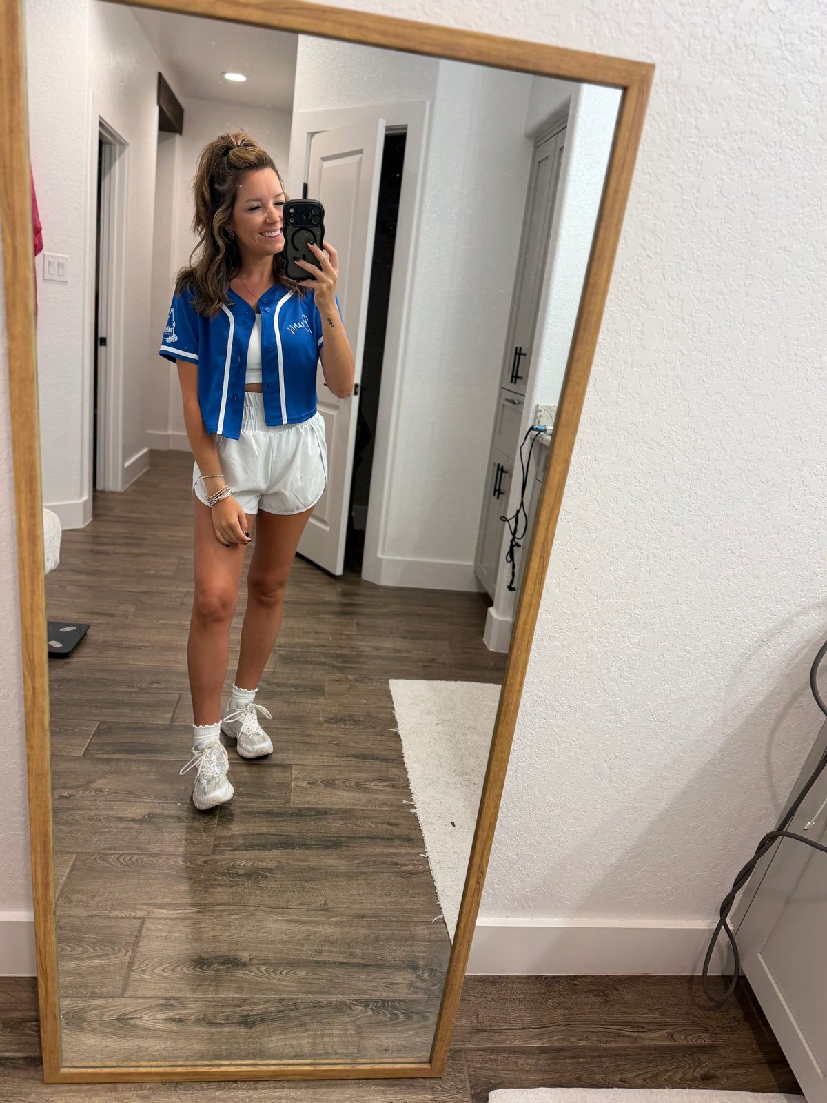 Cropped Baseball Jersey
