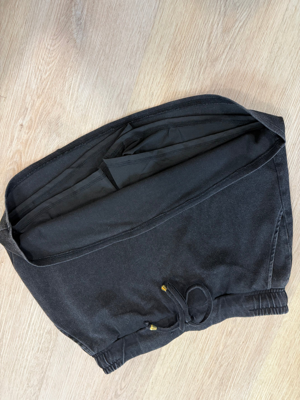 Refined Denim Stretch Skort