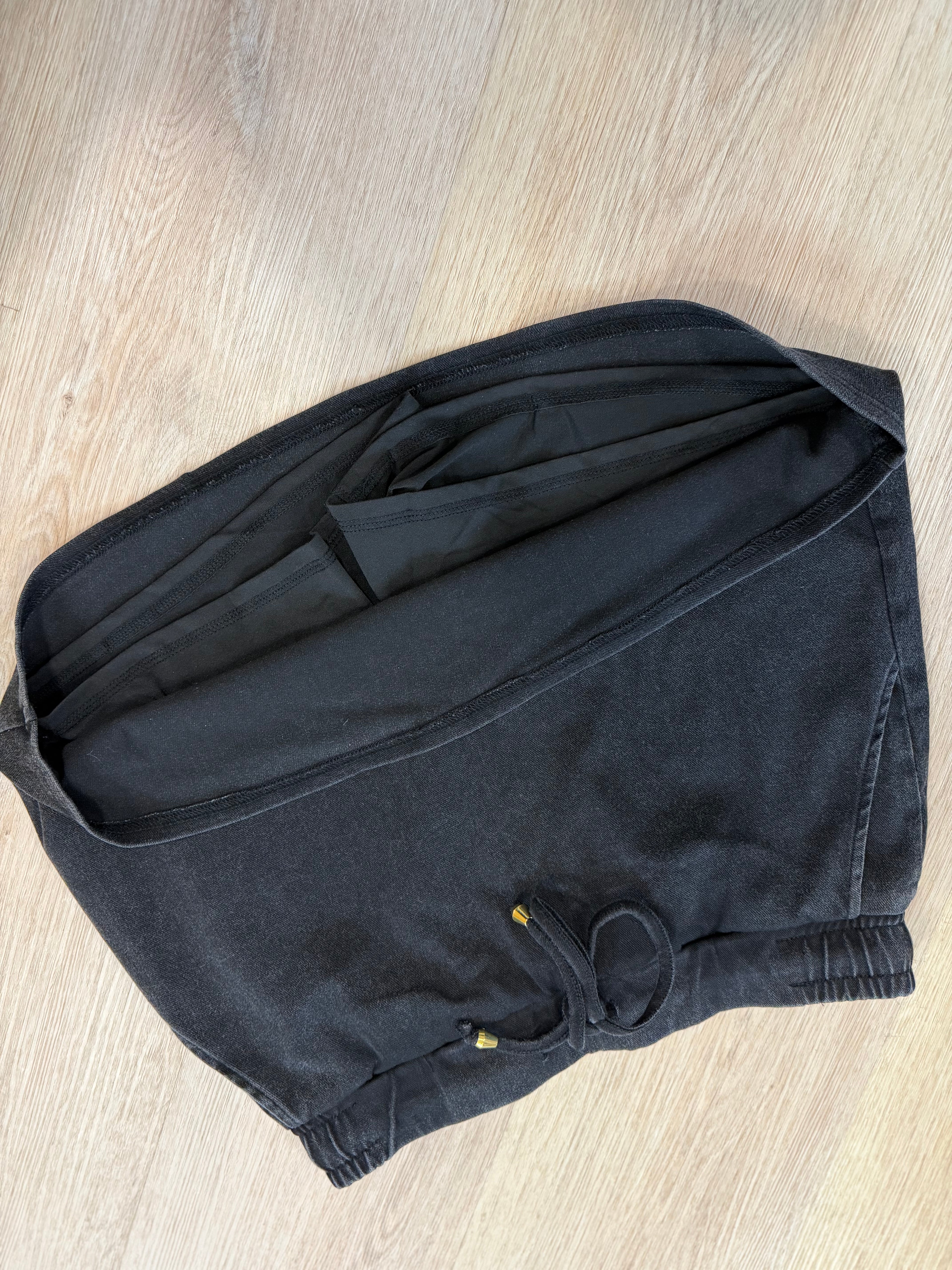 Refined Denim Stretch Skort