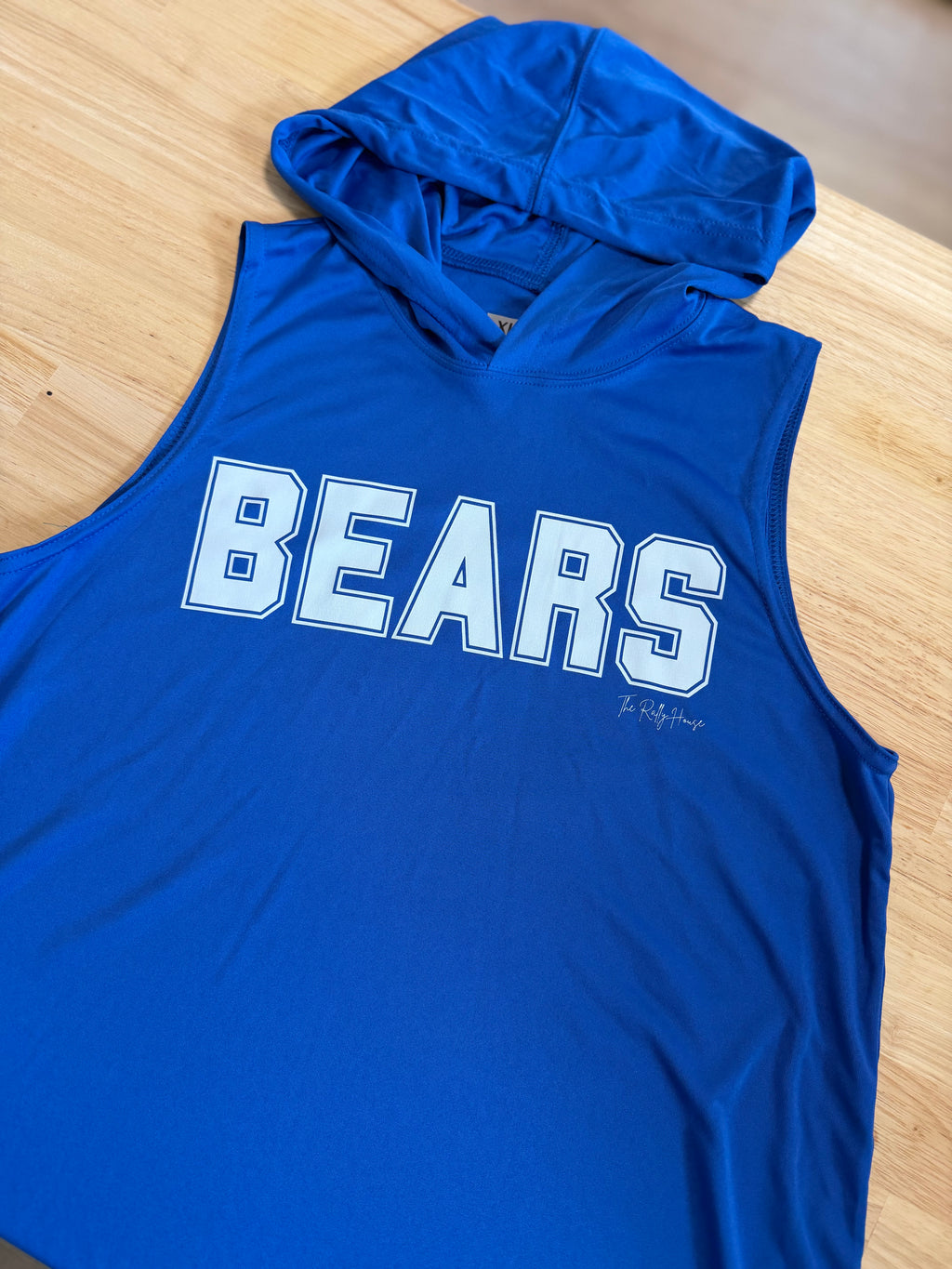Hooded Sleeveless Drifit
