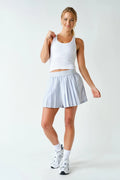 Ribbed Built-in Bra Tank