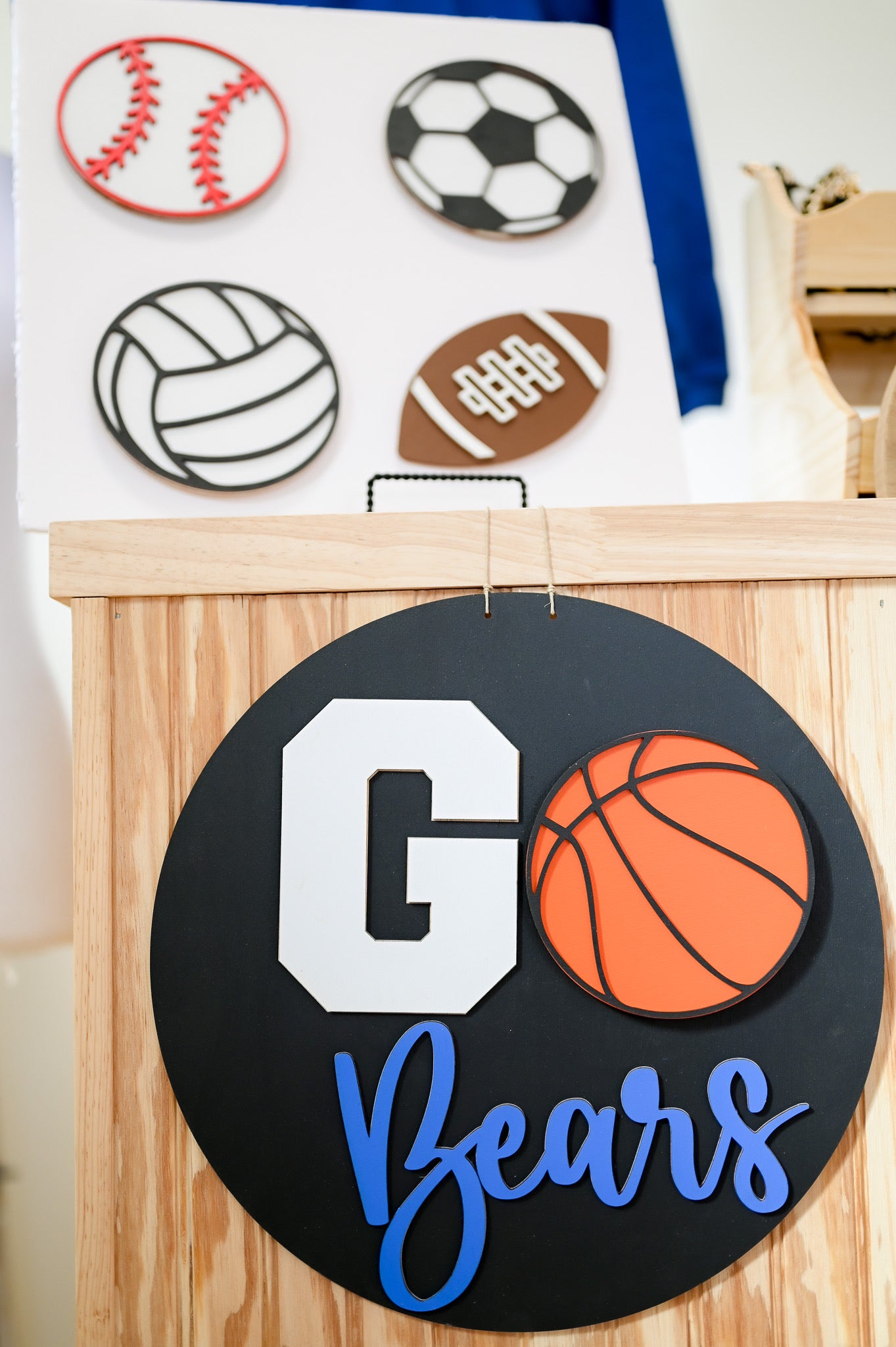 Interchangeable Sports Sign