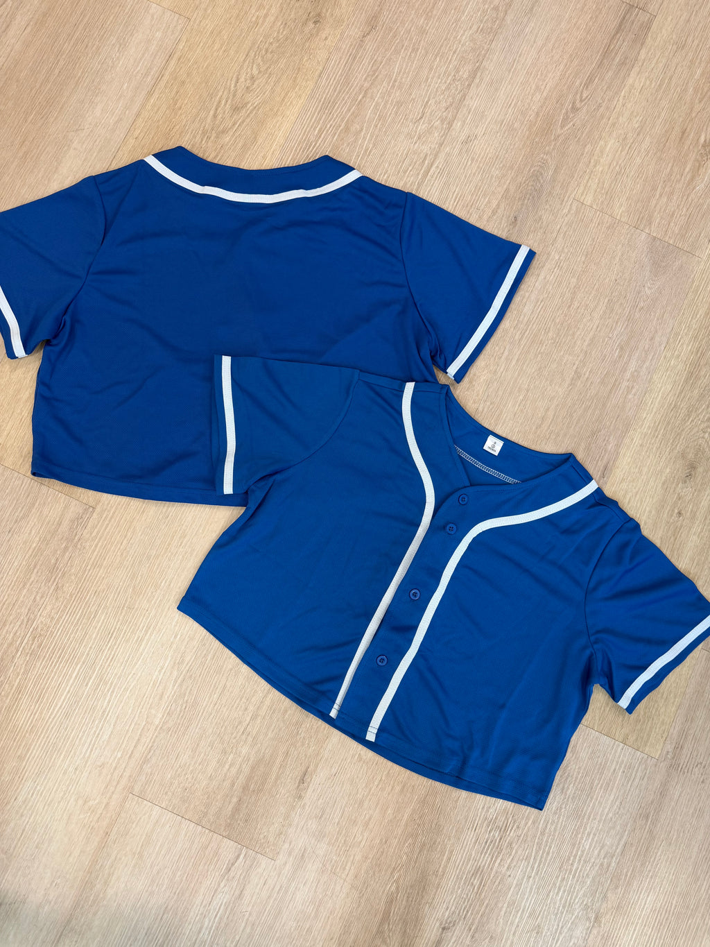 Cropped Baseball Jersey