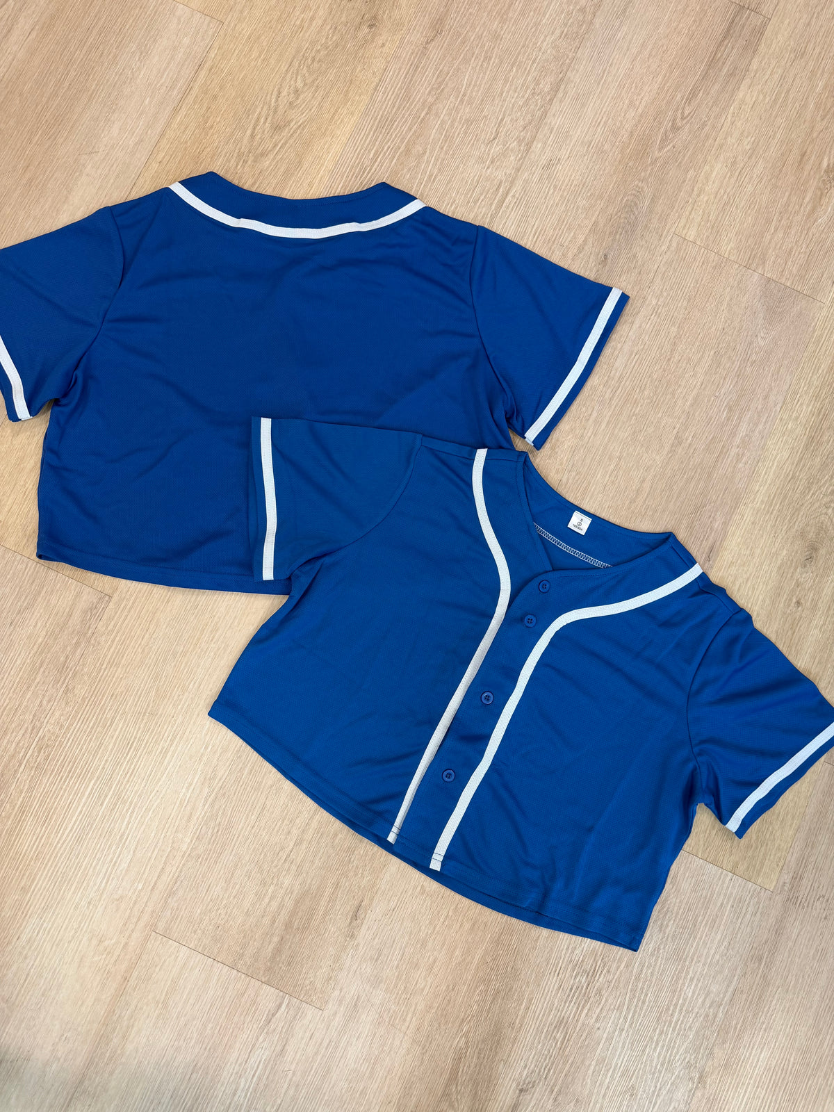 Cropped Baseball Jersey