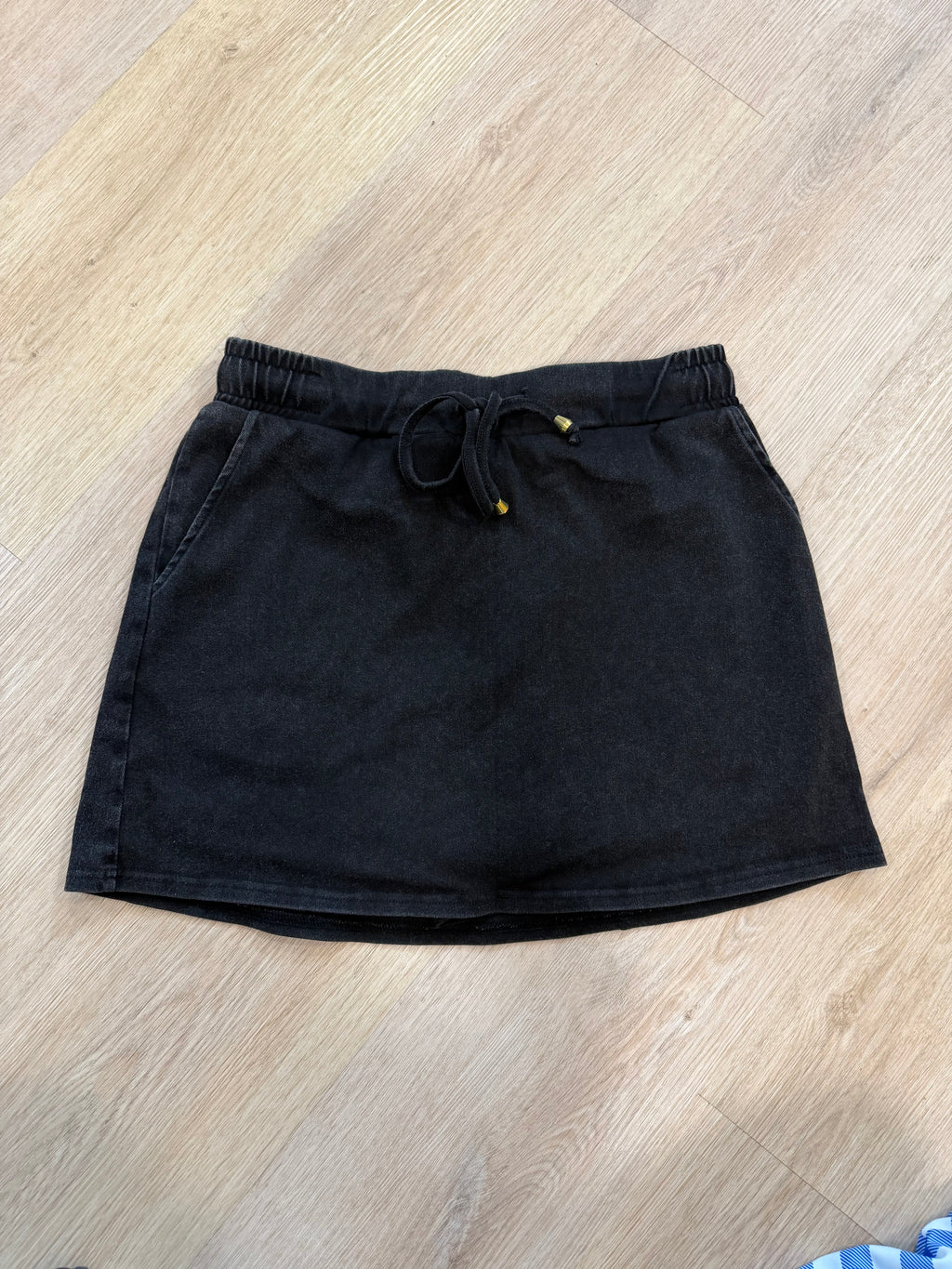 Refined Denim Stretch Skort