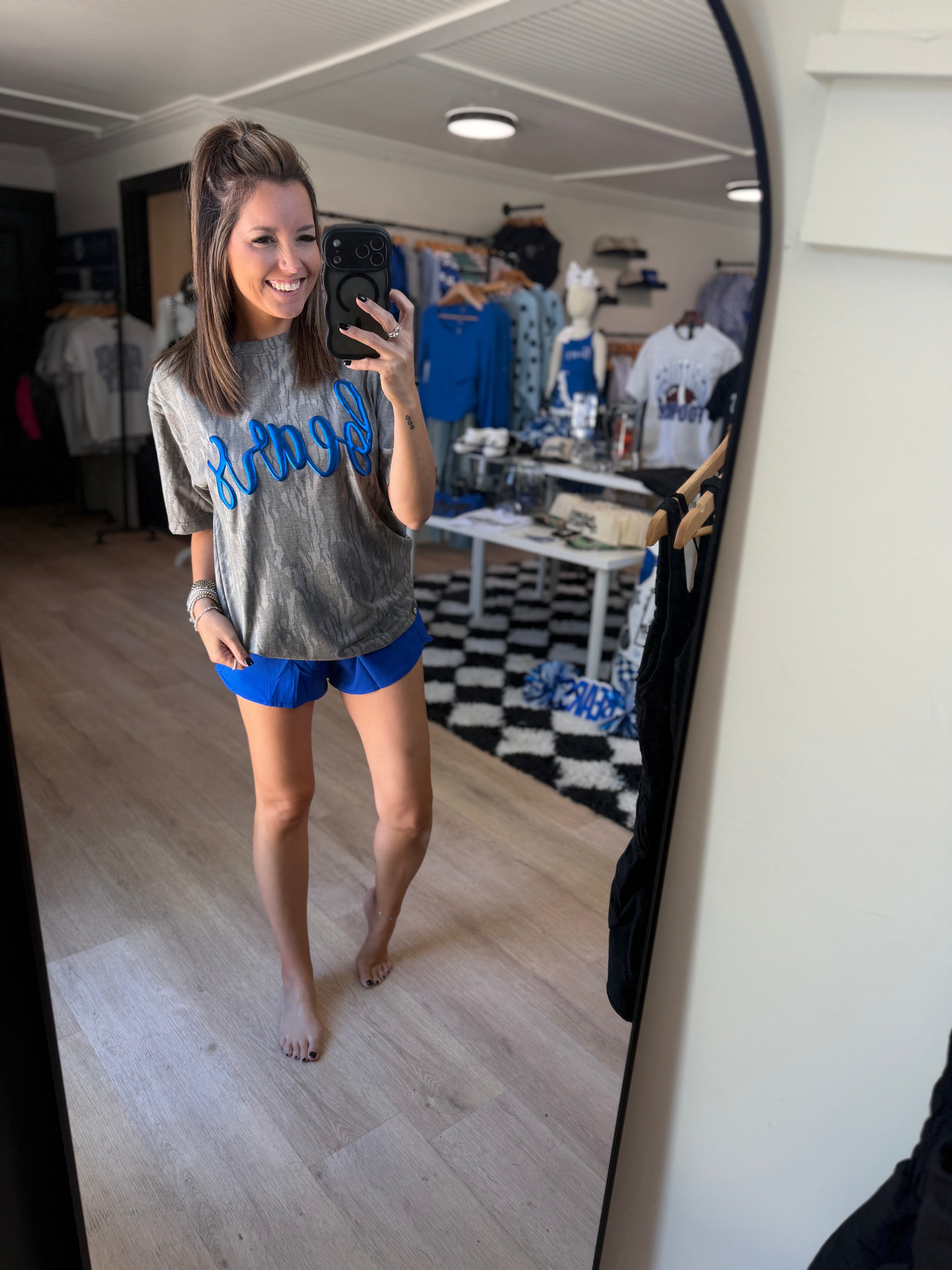 Metallic Camo Tee
