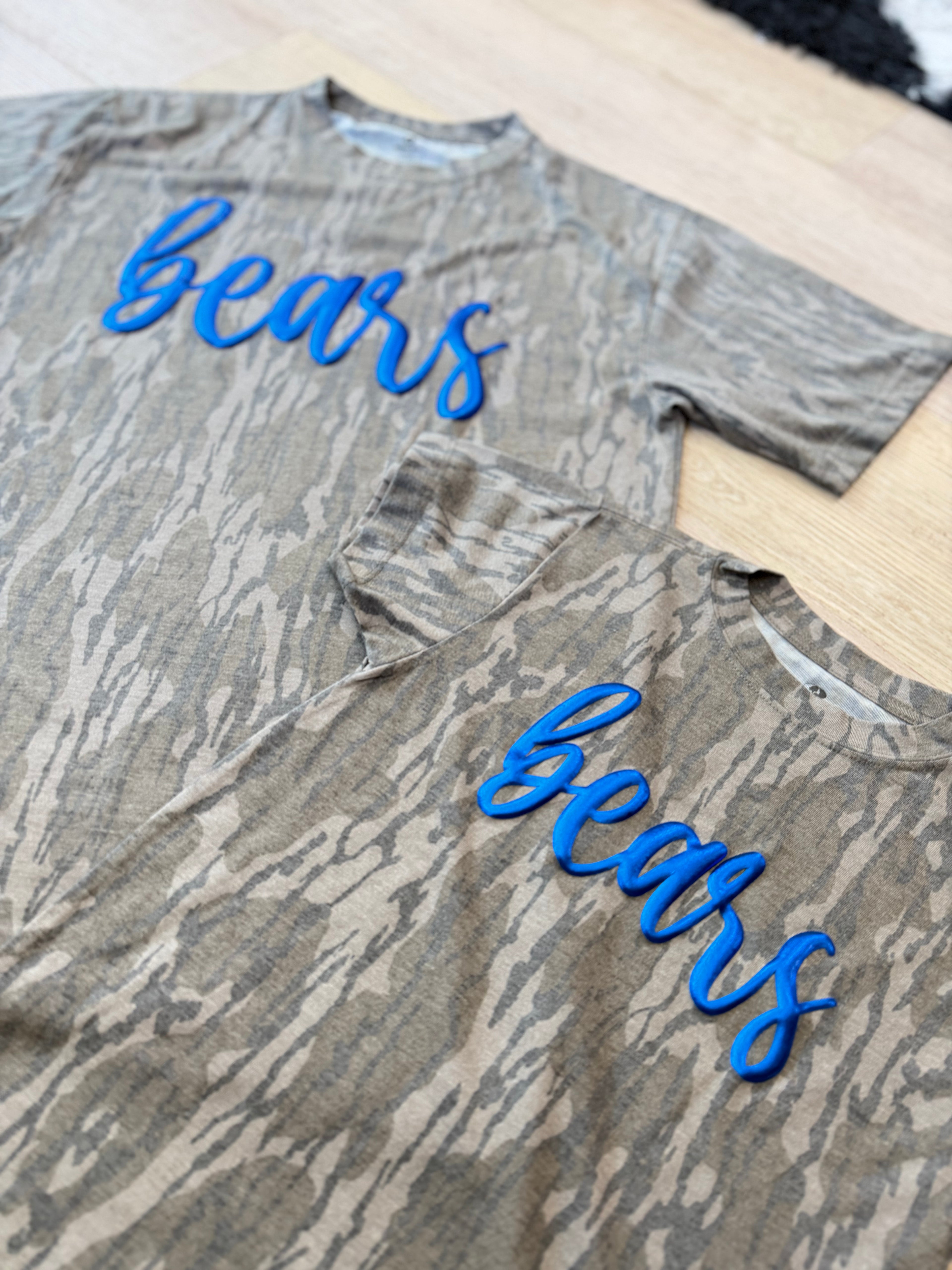 Metallic Camo Tee