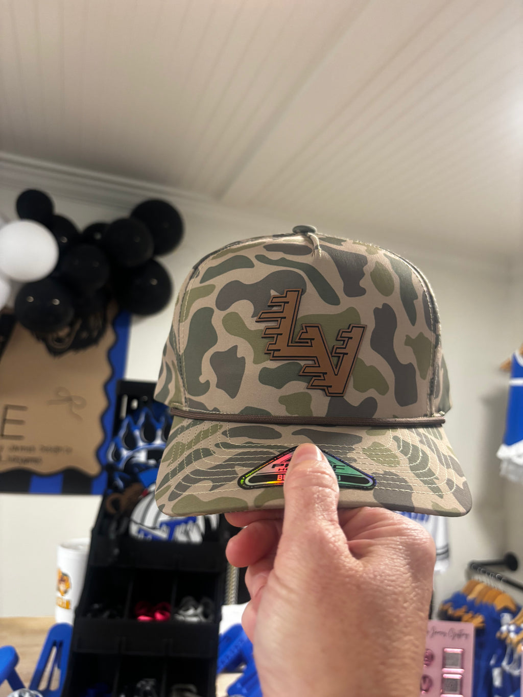 Leatherette Patch Hats