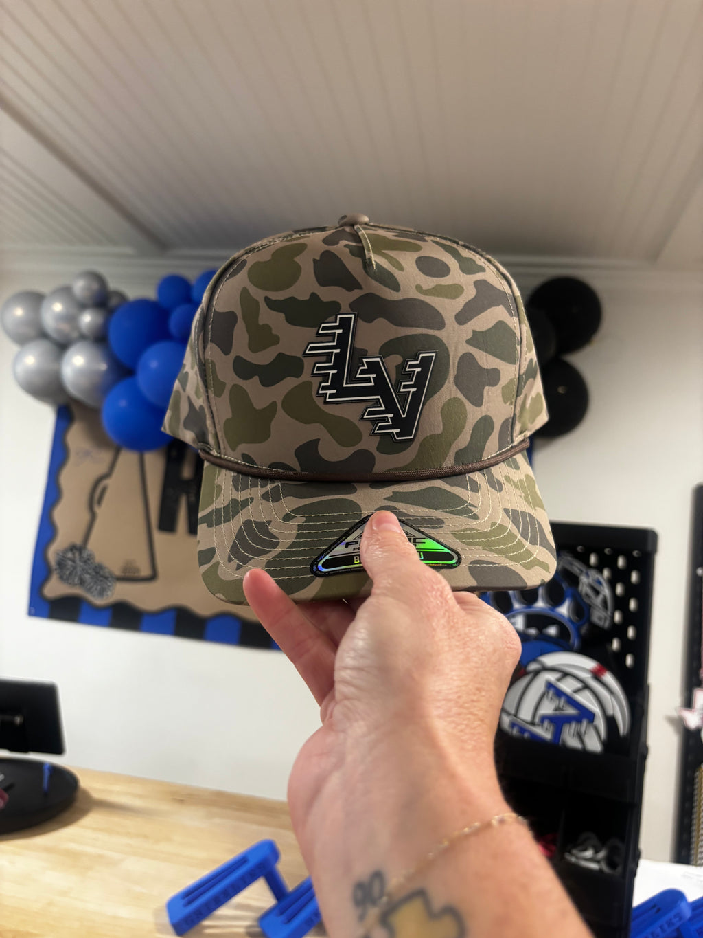 Leatherette Patch Hats