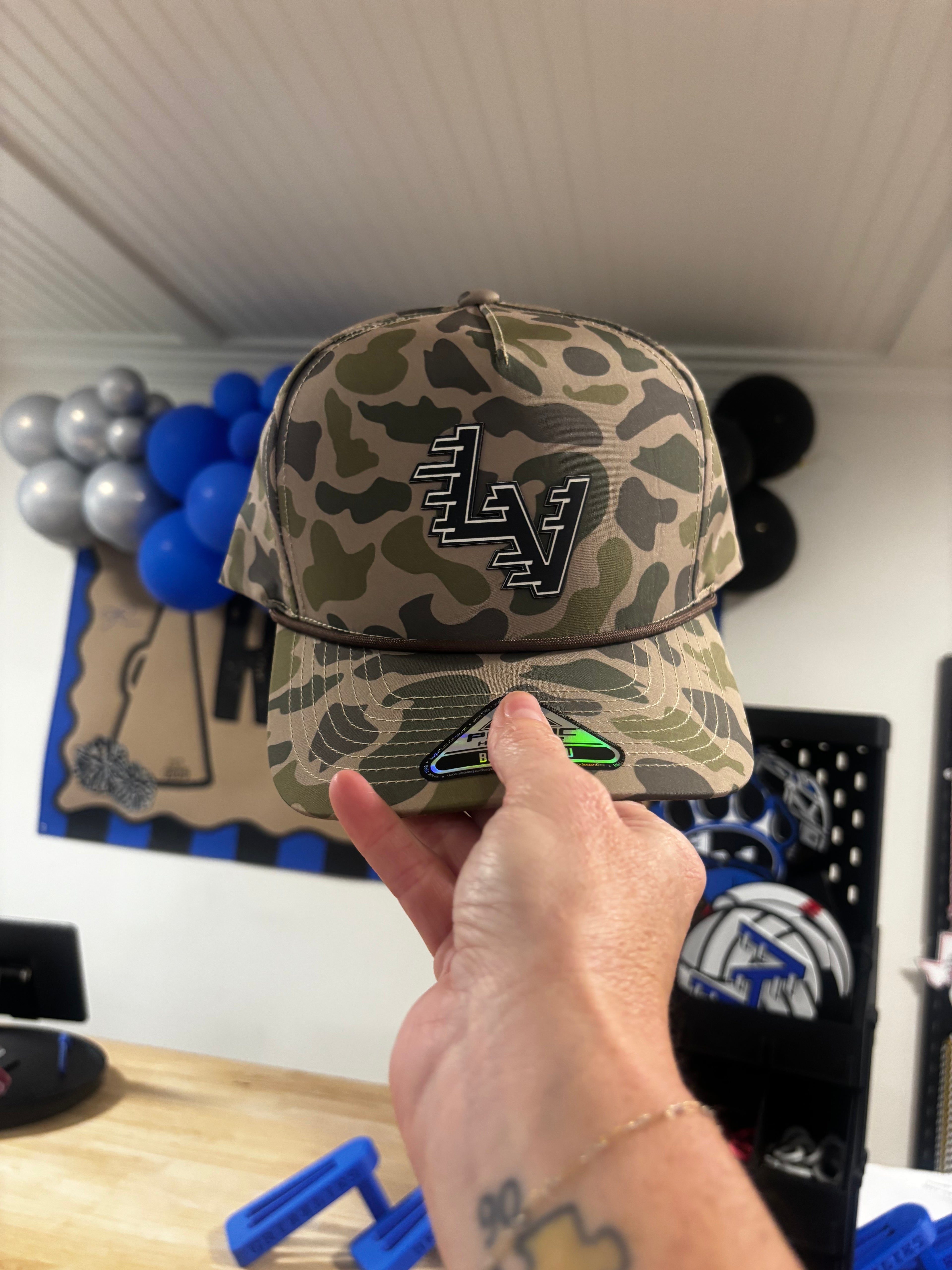 Leatherette Patch Hats