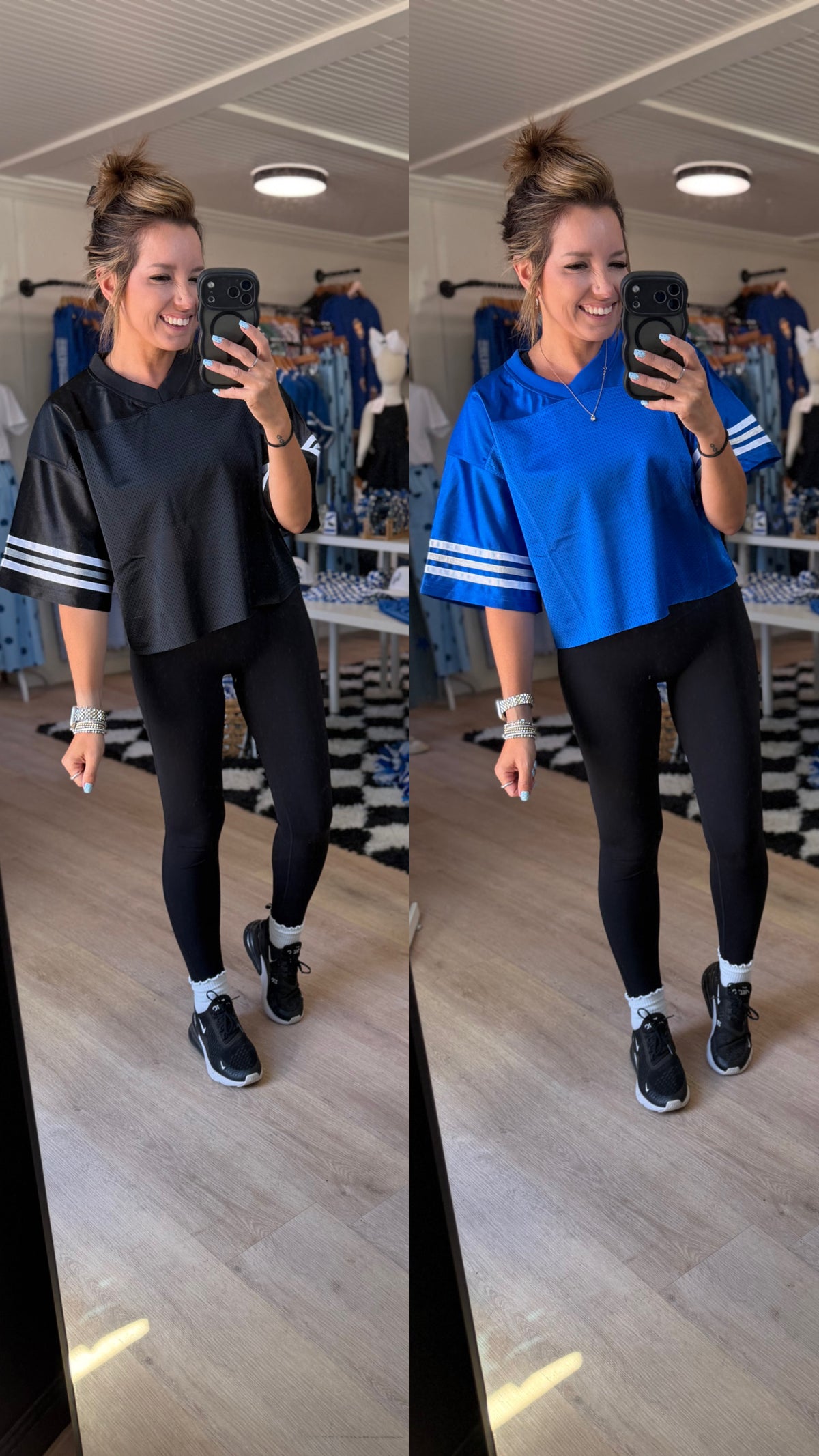 Cropped Football Jersey