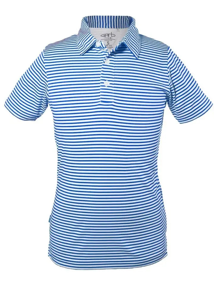 Royal Striped Polo